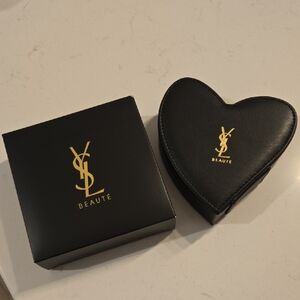 New In Box YVES SAINT LAURENT Beauté Heart-Shaped Vanity Case jewelry boxe YSL